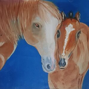 Horse painting